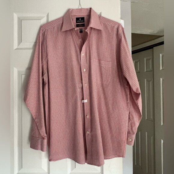 Checkered Men's Dress Shirt - Picture 1 of 3